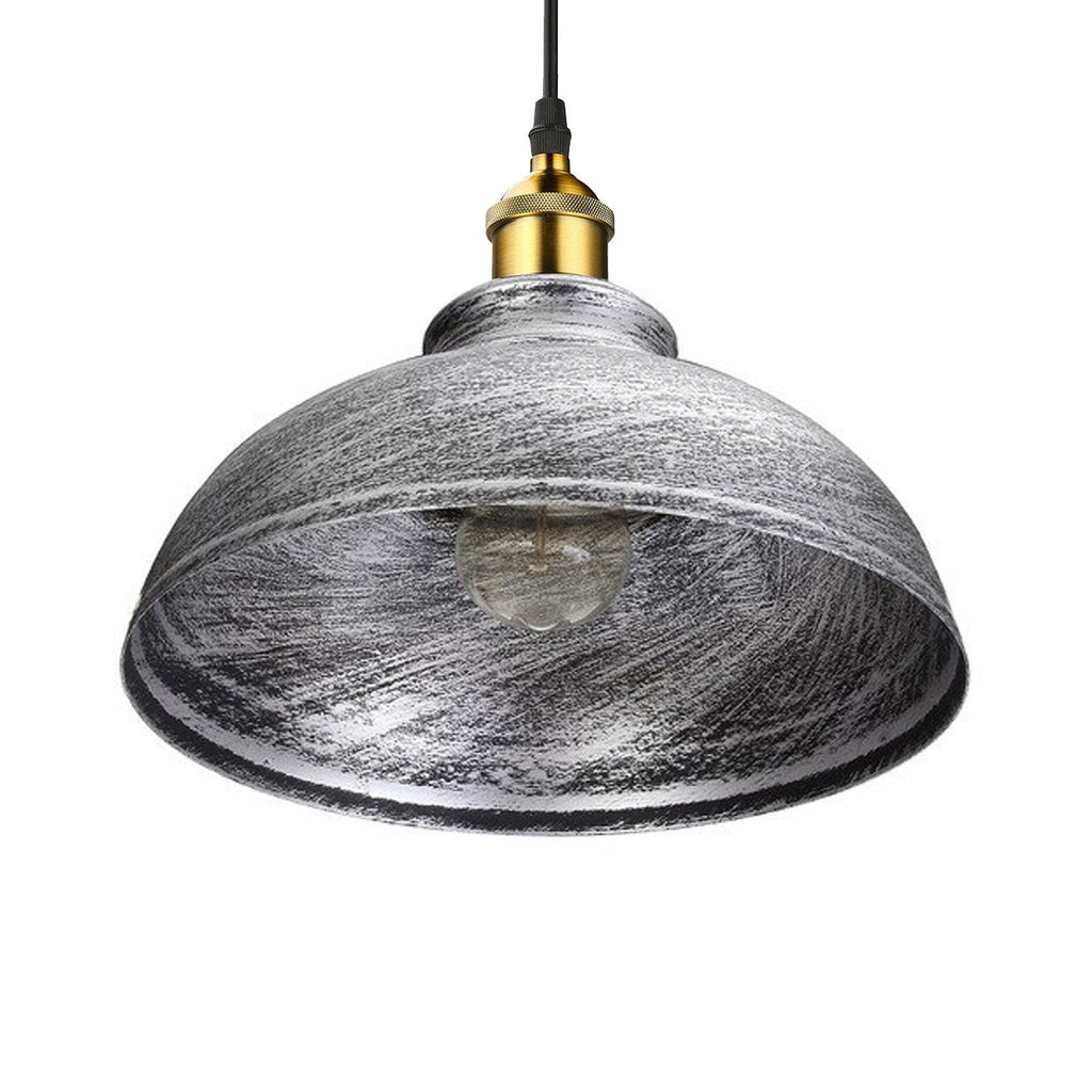 The Argentia Pendant — 3-Light Metal Shade Set
