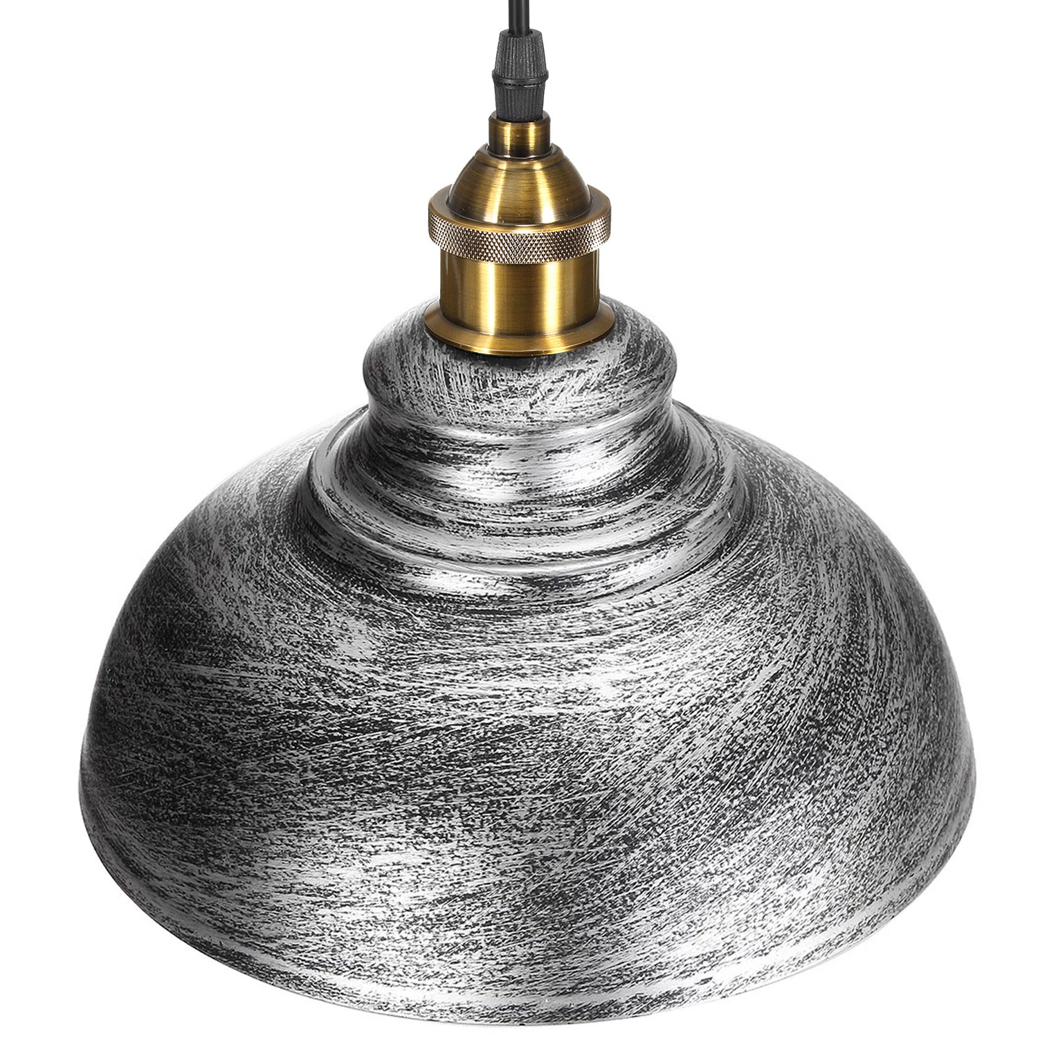 The Argentia Pendant — 3-Light Metal Shade Set