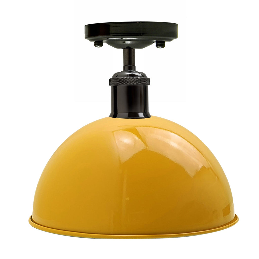 The Elmswood Light — Flush Dome Ceiling Light
