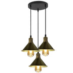 The Vernley Pendant — 3-Head Cone Cluster Ceiling Light