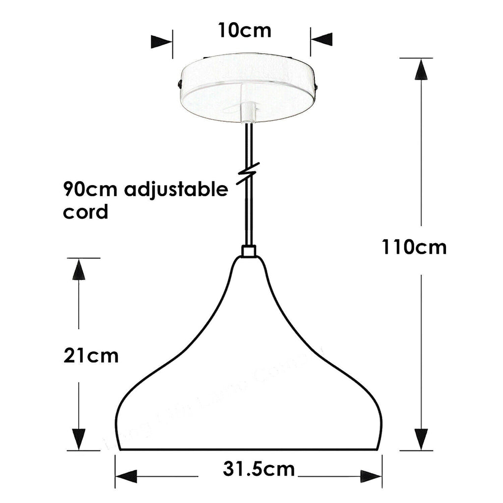 The Radley Pendant — Industrial Dome Light