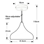 The Radley Pendant — Industrial Dome Light