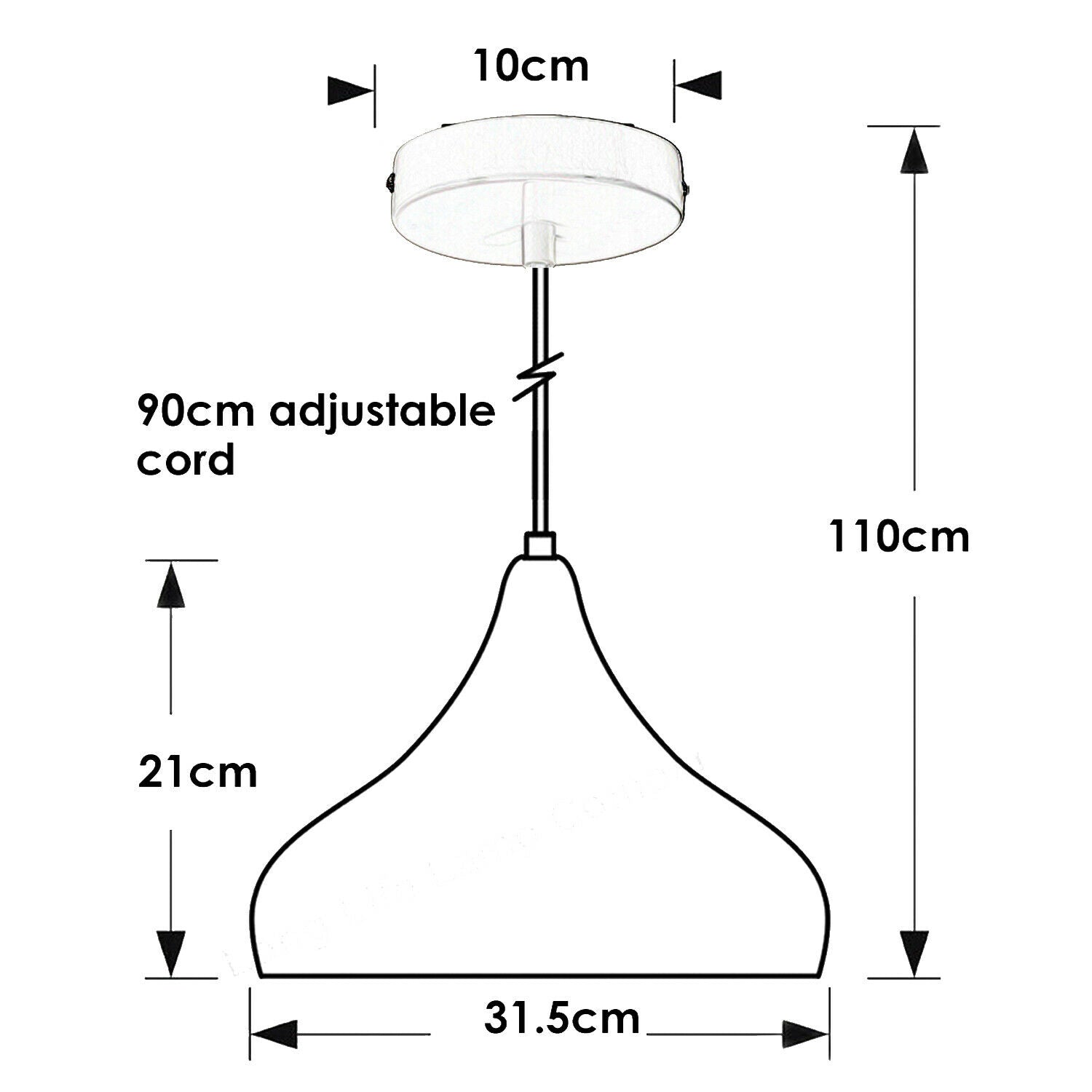 The Radley Pendant — Industrial Dome Light