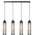 The Calshot Bar — 4-Light Cage Pendant