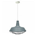 The Slatevane Pendant — Single Industrial Dome
