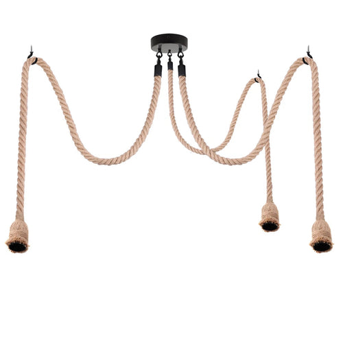 The Wraithorne Pendant — Hemp Rope, Multi-Head