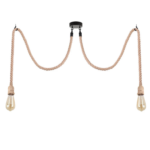 The Wraithorne Pendant — Hemp Rope, Multi-Head