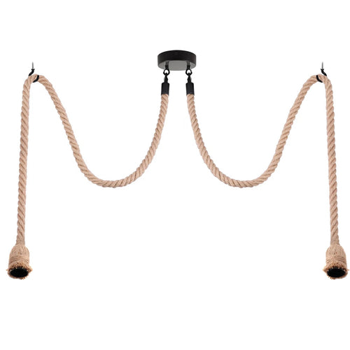The Wraithorne Pendant — Hemp Rope, Multi-Head