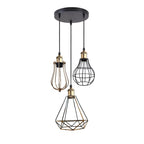 The Trellica Pendant — Triple Cage Cluster