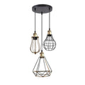 The Trellica Pendant — Triple Cage Cluster