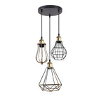 The Trellica Pendant — Triple Cage Cluster