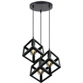 The Prismara Pendant — 3-Cluster Geometric Cube
