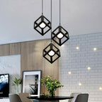 The Prismara Pendant — 3-Cluster Geometric Cube
