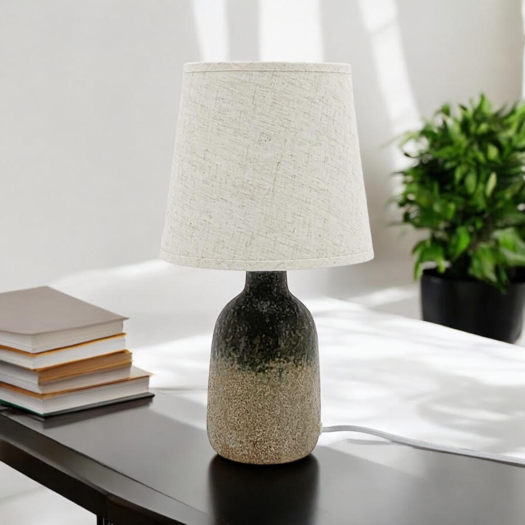 The Charmoor — Two-Tone Ceramic Table Lamp