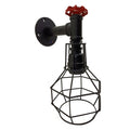 The Pemberton Sconce — Pipe Cage Wall Light