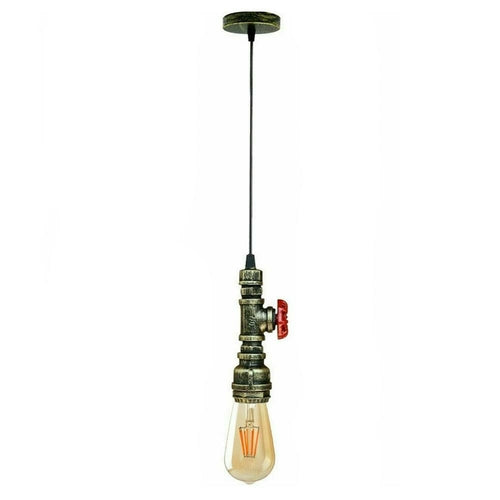 The Watervine Pendant — Single Water Pipe Light