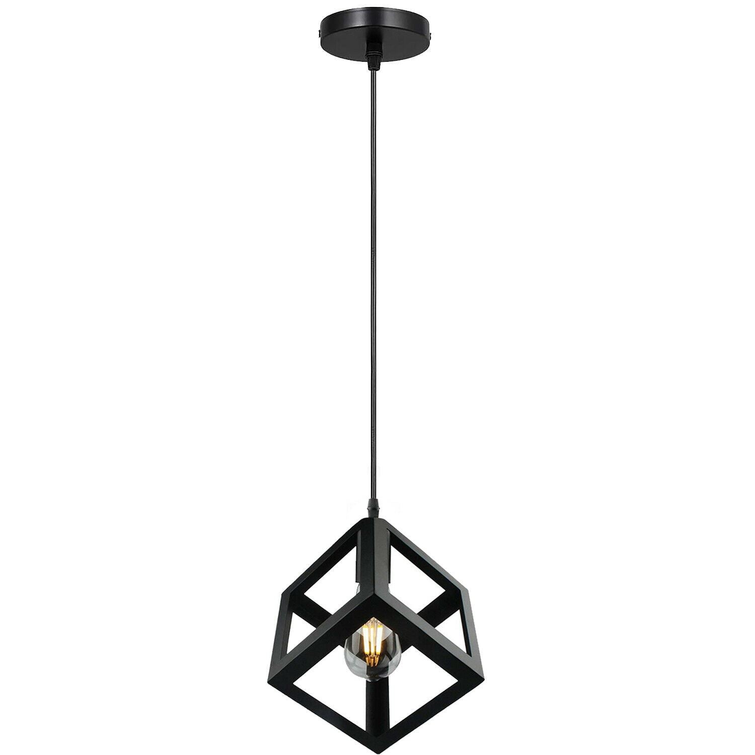 The Prismara Pendant — 3-Cluster Geometric Cube