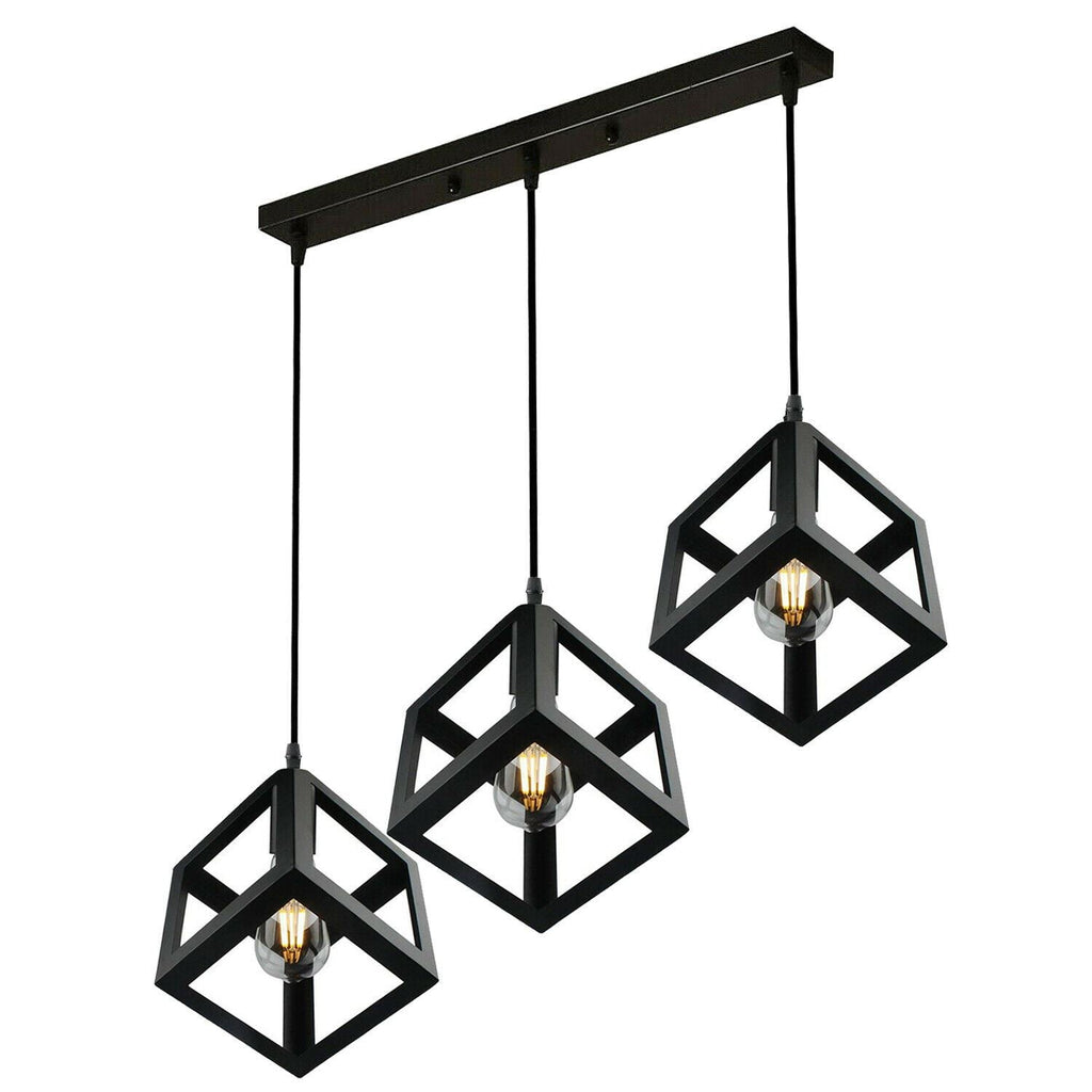 The Prismara Pendant — 3-Cluster Geometric Cube