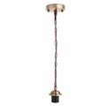 The Kestrel Pendant Fitting — E27 Chain Lamp Holder