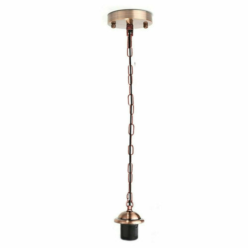 The Kestrel Pendant Fitting — E27 Chain Lamp Holder