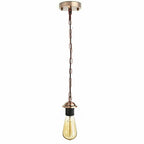 The Kestrel Pendant Fitting — E27 Chain Lamp Holder