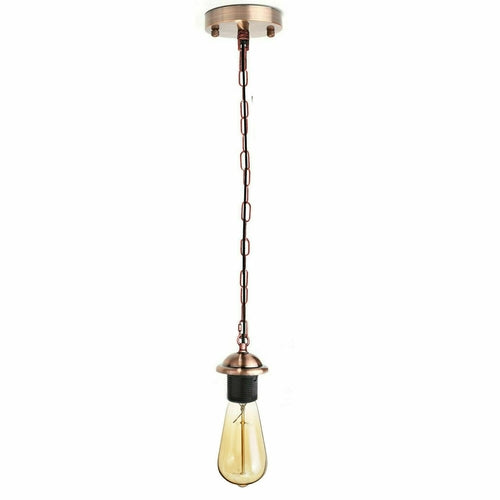 The Kestrel Pendant Fitting — E27 Chain Lamp Holder