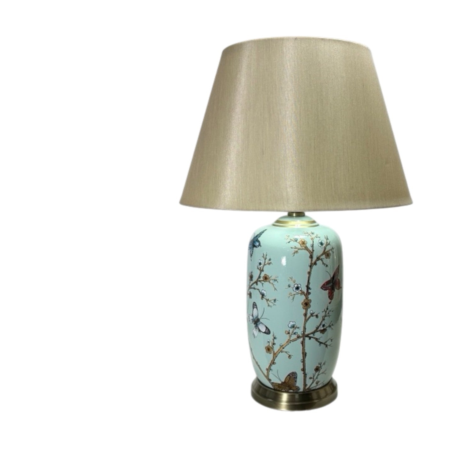 The Rosemont Table Lamp — Floral Ceramic