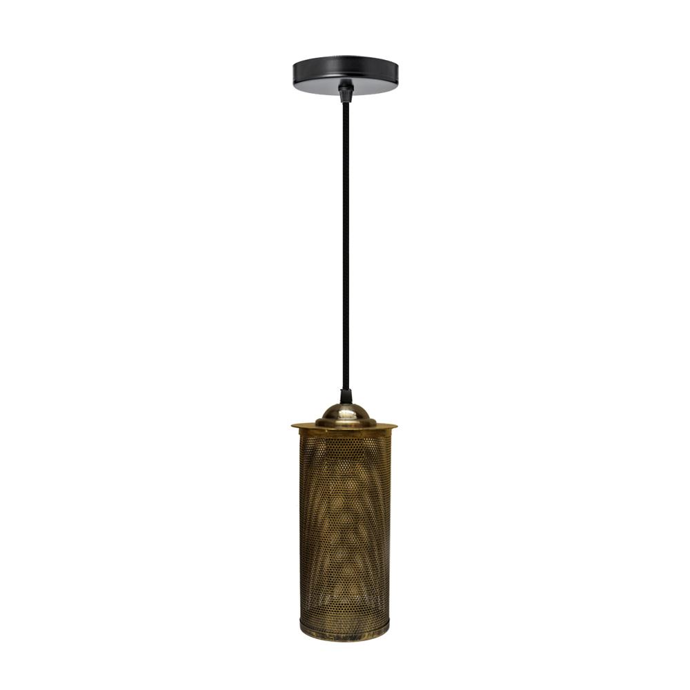 Brixton – Brass Mesh Pendant Light