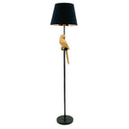 The Percy Floor Lamp — Sculptural Parrot Base Standing Lamp