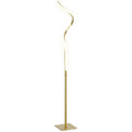 The Sable Floor Lamp — Ribbon Spiral LED Standing Lamp