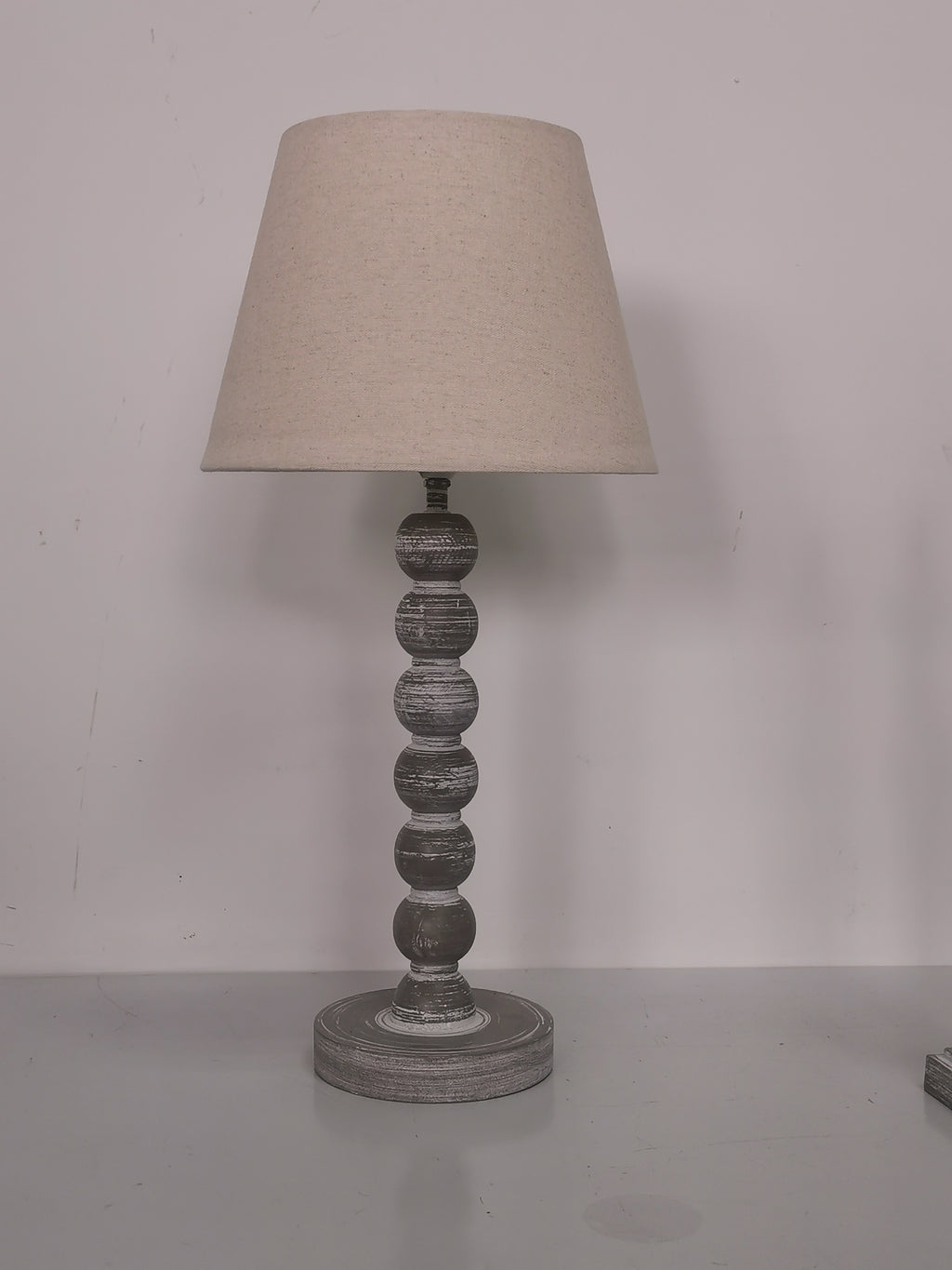 The Winslow Lamp — Washed Wood, Shabby Chic Design