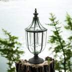 The Coastmere Garden Lantern — Antique Metal & Glass