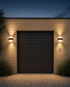 Hoxton Frosted Cuboid Outdoor Wall Light — hero 4