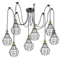 The Ashcombe Chandelier — 8-Arm Spider Pendant