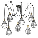 The Ashcombe Chandelier — 8-Arm Spider Pendant