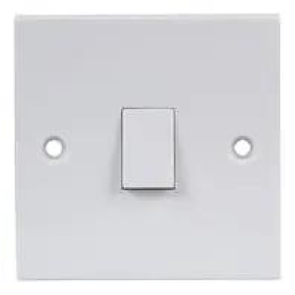 Deta Slimline White 1 Gang 2 Way 10A Light Switch