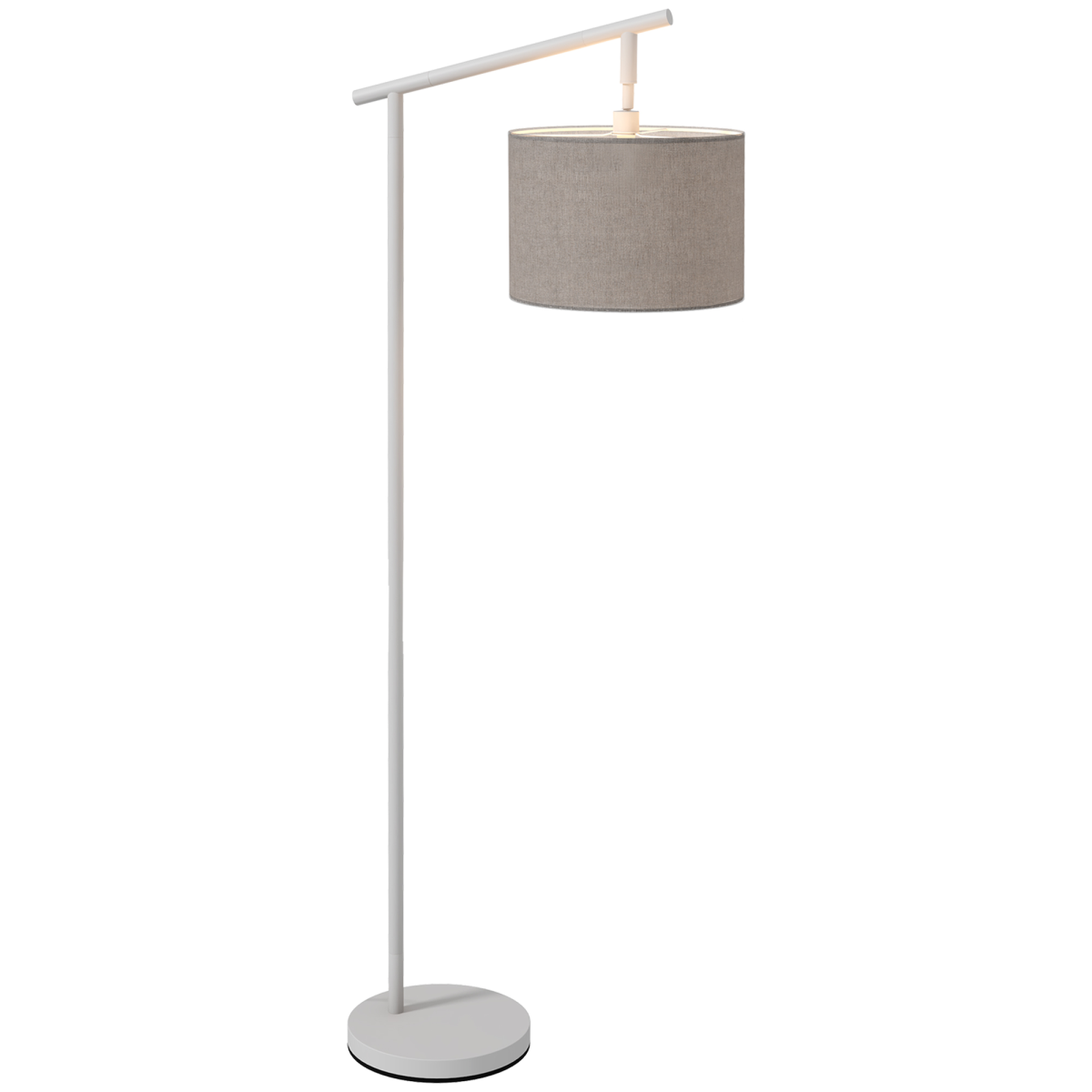 The Winslet Floor Lamp — Rotating Drum Shade Standing Lamp