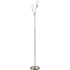 The Prentiss Floor Lamp — 3-Cone Uplighter Standing Lamp