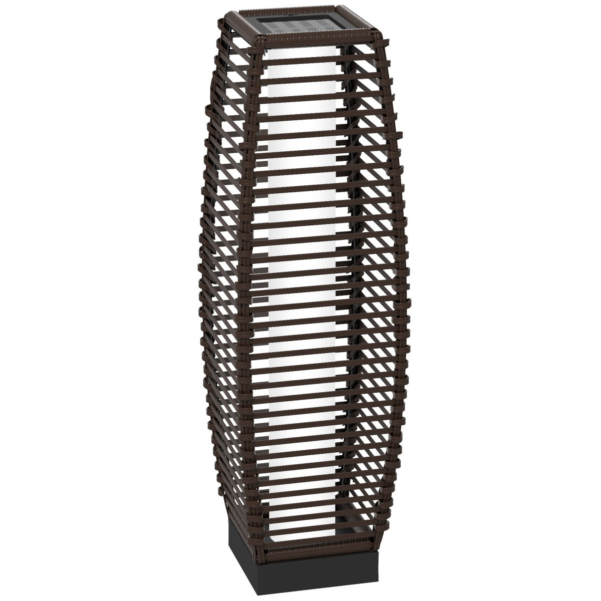The Bramfield Lantern — Rattan Solar Garden Light