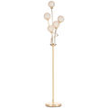 The Aveline Floor Lamp — 5-Light Crystal Bloom Standing Lamp