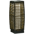 The Wrenholt Lantern — Rattan Solar Garden Light