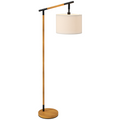 The Winslet Floor Lamp — Rotating Drum Shade Standing Lamp