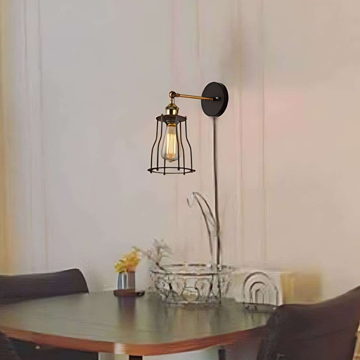 The Brindlemoor Wall Light — Adjustable Plug-In Sconce