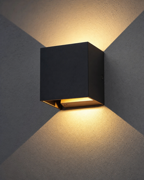 Marylebone Architect's Cube Outdoor Wall Light — hero 2