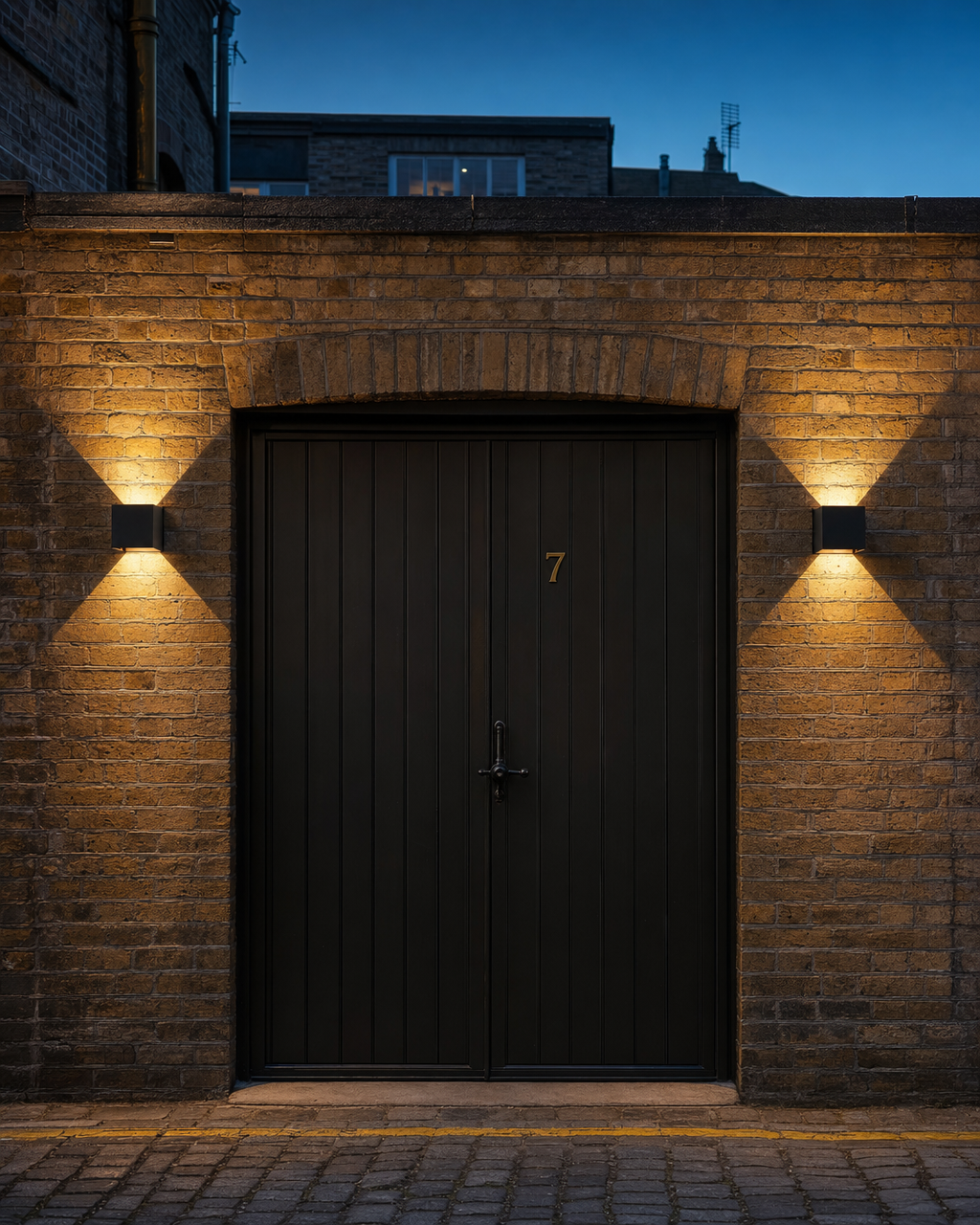 Marylebone Architect's Cube Outdoor Wall Light — hero 4