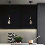 The Ravensbourne Pendant — Black Wire Cage Cluster Ceiling Light