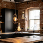 The Trellica Pendant — Triple Cage Cluster