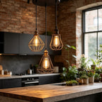 The Trellica Pendant — Triple Cage Cluster