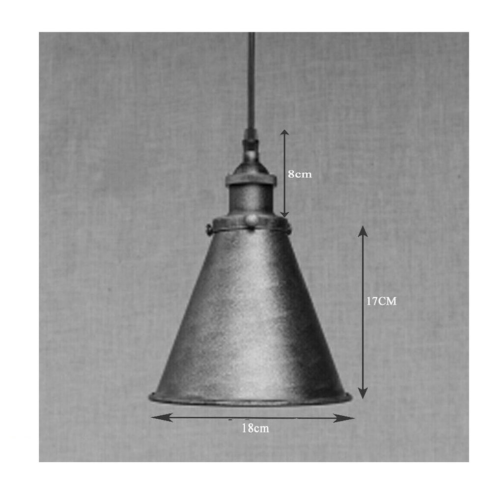 The Cotehill Pendant — Black Cone Ceiling Light