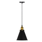 The Cotehill Pendant — Black Cone Ceiling Light